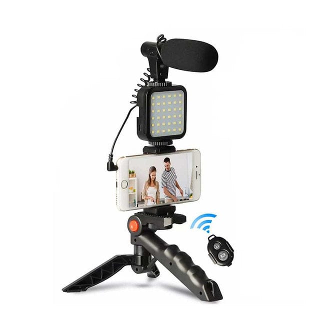 AY-49 5-in-1 vlogging kit with tripod β photo 4