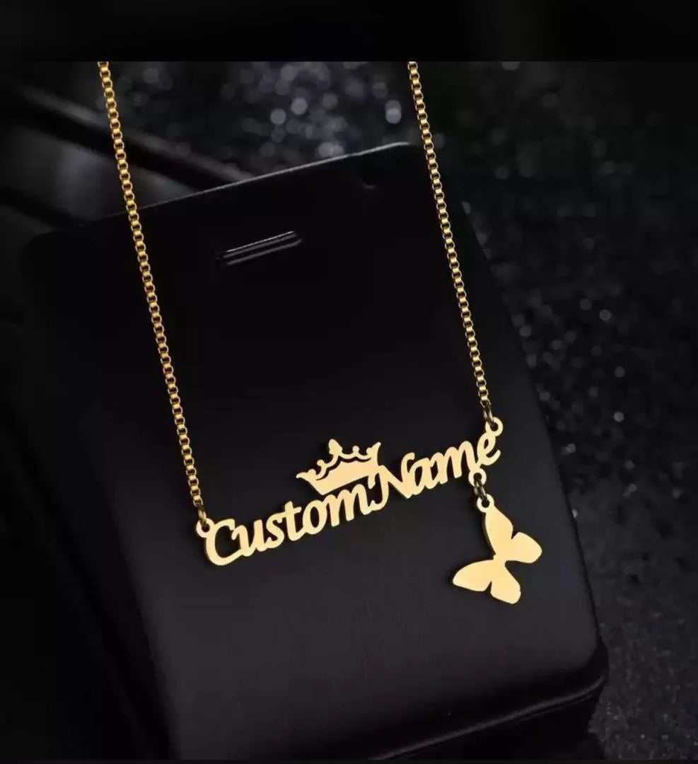 Custom single name necklace by Classic Collection