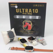 10-in-1 Ultra Smart Watch, 2.1 Inch Full HD Screen, Wireless Charging