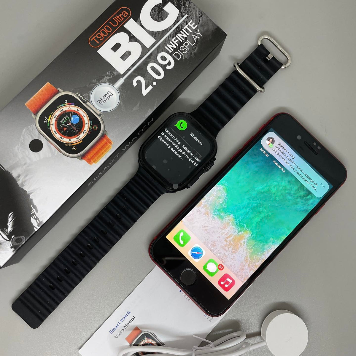 Ultra Smart Watch T900 – 49mm