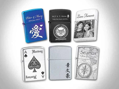 Engraved Refillable Lighter