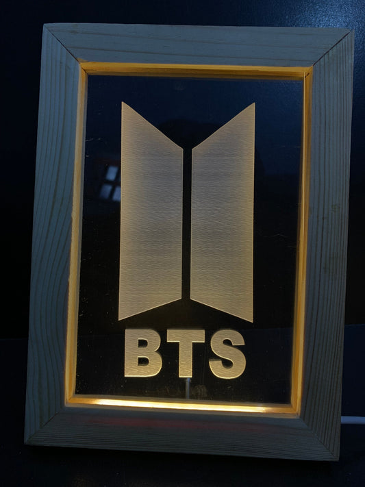 K-Pop Fan Light Frame Lamp