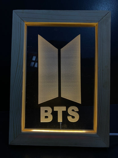 K-Pop Fan Light Frame Lamp