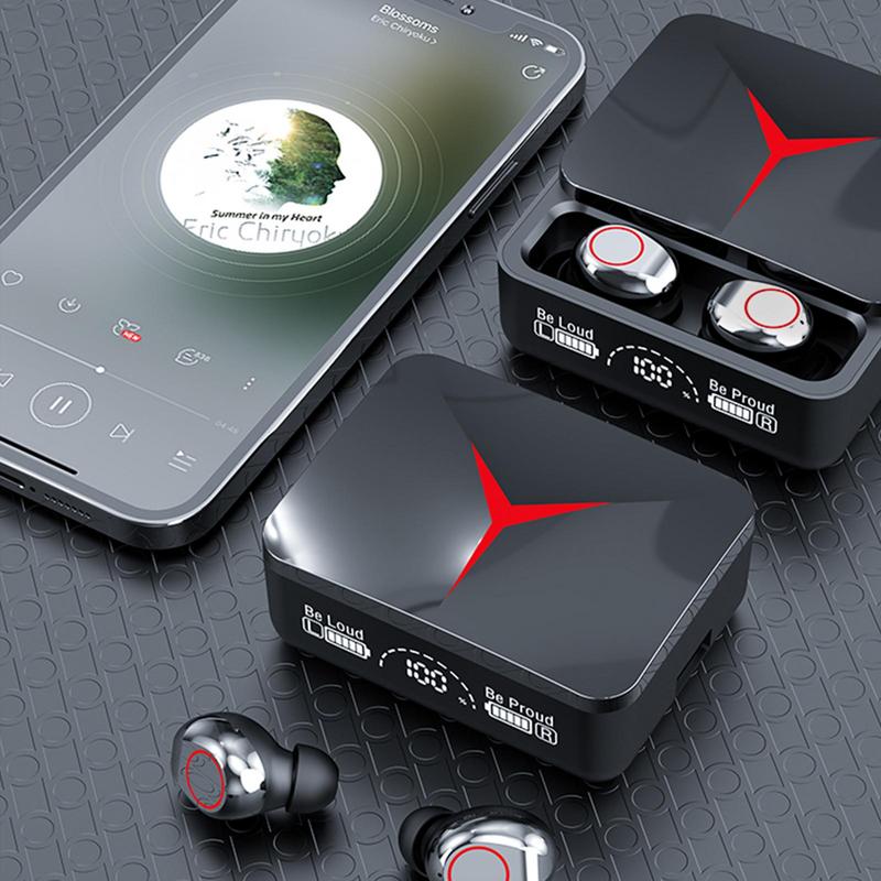 M90 Pro gaming true wireless earbuds with active noise cancellation
