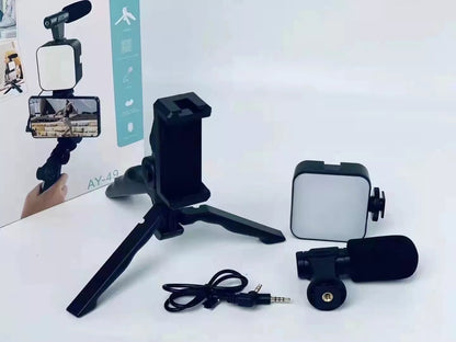 AY-49 5-in-1 vlogging kit with tripod – photo 3