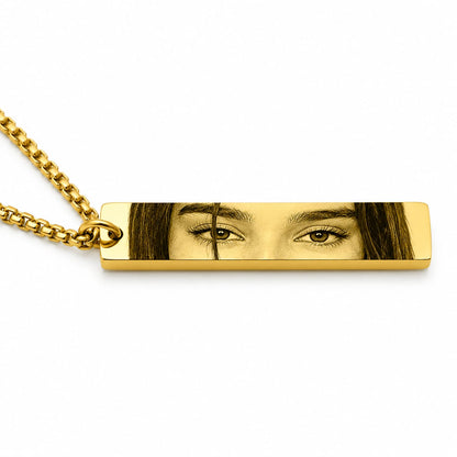 Personalized Eye Necklace