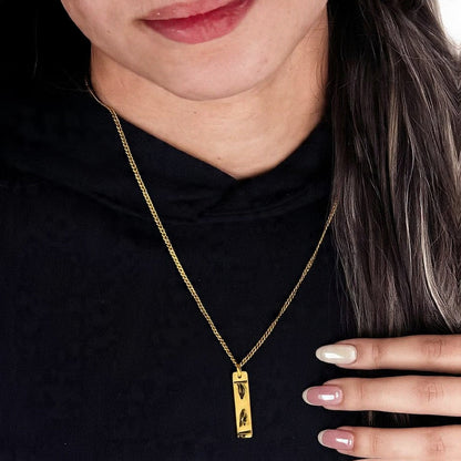 Personalized Eye Necklace
