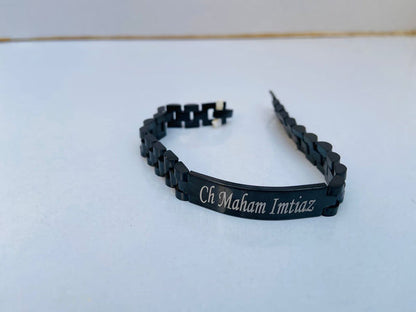 Customize Unisex Chain-Link Bracelet