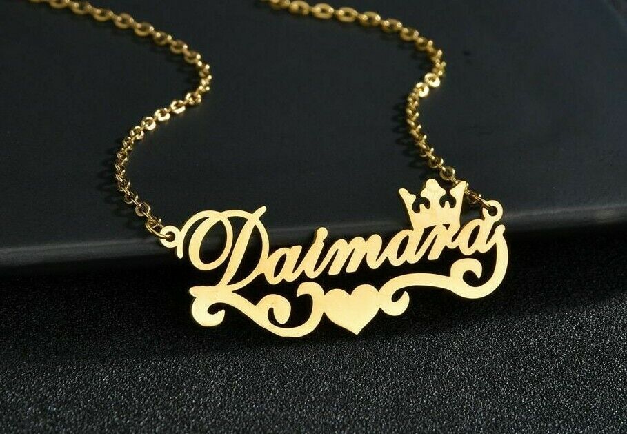Elegant single name necklace by Classic Collection